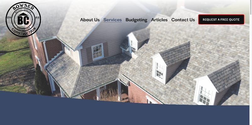 Bowser Construction Roofing Parkersburg